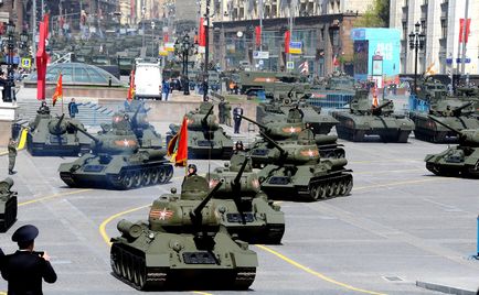 Repetiția generală a Paradei Victoriei 7 mai 2017