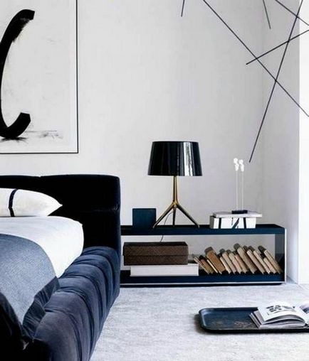 Ötletek az otthoni 20 légköri elrendezése ötletek a modern ember hálószobájába, a világ legjobb
