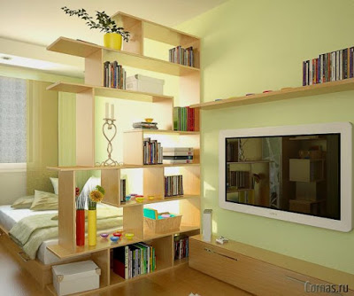 Idei ale spațiului de zonare acasă în cameră - idei de fotografie de pe internet