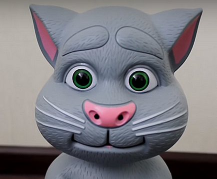 Toy talking tom cat - distracție bună pentru copil