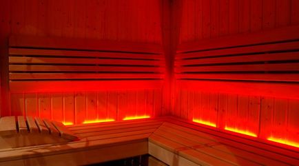 Saună cu infraroșu (fotografie) plus, principiul de funcționare, sauna sa cu propriile mâini