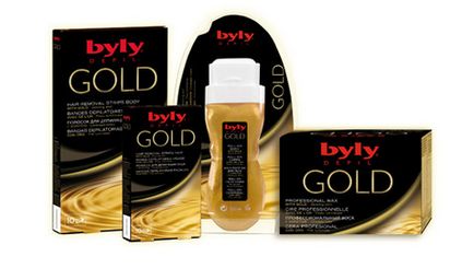 Інноваційна лінія засобів для депіляції byly depil gold