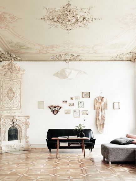 Interiorul în fotografiile neoclasice de 80 de soluții elegante de acasă