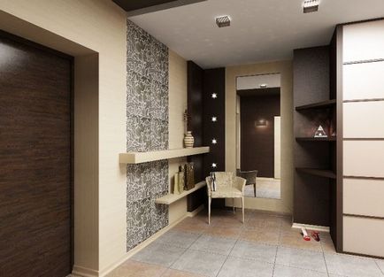 Interior Hrușciov - design de bucătărie, living, coridor și dormitor