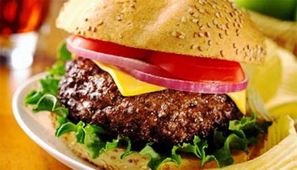 Istoria apariției unui burger, care sa îndrăgostit de întreaga lume