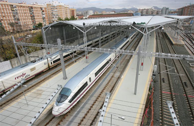 Cum ajungem la Malaga din Madrid sau din tren, autobuz, avion din Barcelona