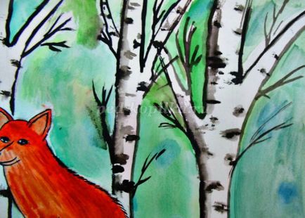 Як намалювати лисицю поетапно для дітей від 7 років