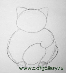 Cum de a desena o maneki-neko pisică fericită