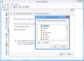 Cum se actualizează driverul în instrucțiunile Windows 8