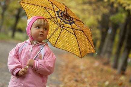 Hogyan ruhát egy gyermek az esőben, így szívesen fröcskölt a tócsákat esőkabát, divatos