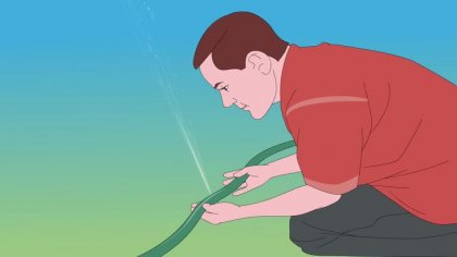 Cum să reparați un furtun de grădină