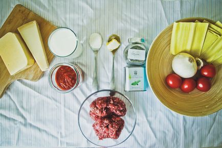 Főzni lasagna recept lépésről lépésre - főzés recept lépésről lépésre fotók