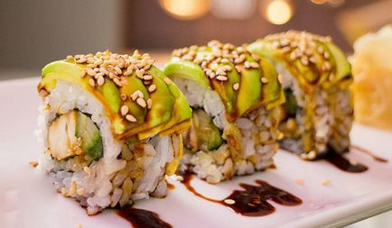 Hogyan kell elkészíteni sushi otthon - lépésről lépésre recept fotók