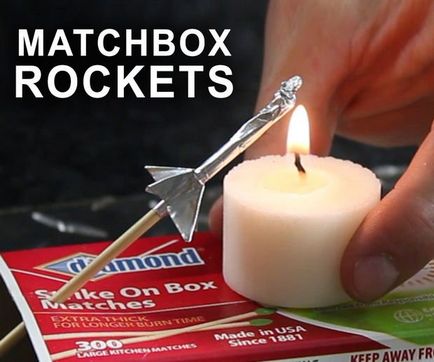 Cum se face un kit pentru lansarea unei rachete dintr-o cutie de potrivire