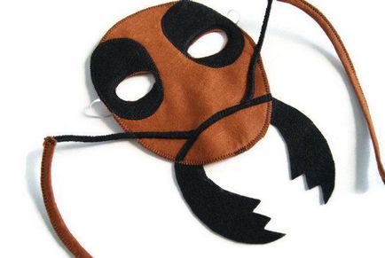 Як зробити костюм журавля - як зробити маску лисиці і маску журавля