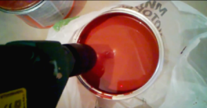 Hogyan készítsünk egy vörös festék sötétebb vagy világosabb, de nem piszkos szín, színes festék hozzá
