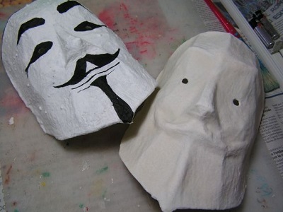 Як зробити маску щуки і з паперу своїми руками
