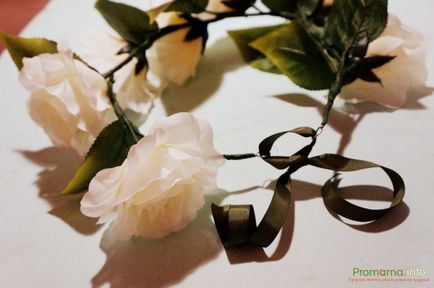 Як зробити квітковий вінок мк від весільної феї евгении