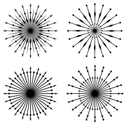 Cum se creează raze solare vectoriale în Adobe Illustrator - rboom