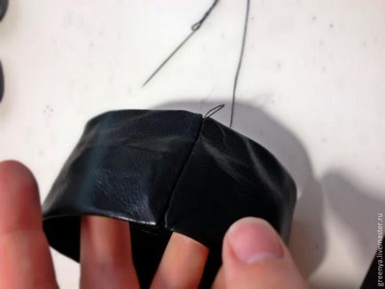 Як зшити краватку-метелика зі шкіри - ярмарок майстрів - ручна робота, handmade
