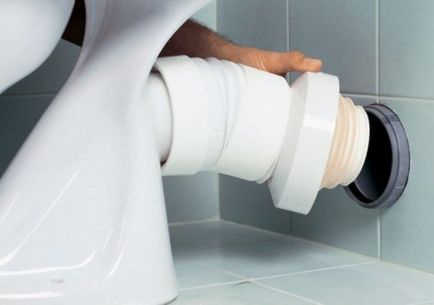 Hogyan kell telepíteni a WC-csésze a csempe a kezüket 3 telepítési módszer
