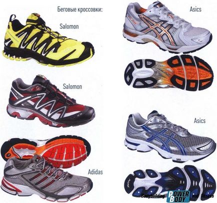 Cum de a alege pantofii pentru jogging - material, dimensiune, putere