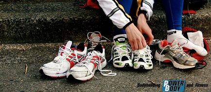 Cum de a alege pantofii pentru jogging - material, dimensiune, putere