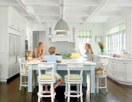 Cum de a alege de iluminat în bucătărie uite pentru soluții stilistice! fotografie