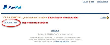 Як зареєструвати рахунок paypal, account, реєстрація карти