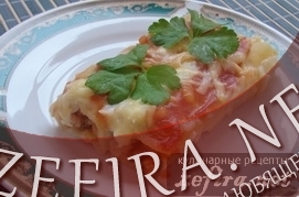 Cannelloni cu pui sub sos bechamel - retete culinare ale unei sotii iubitoare