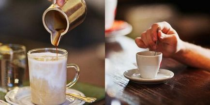 Cappuccino într-o mașină de cafea acasă cum să facă cafea și lapte