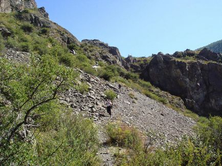 La lacul dispărut de la Maash, la drumeția Altai