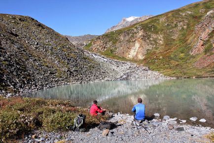 La lacul dispărut de la Maash, la drumeția Altai