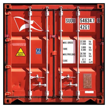 Containere de 20, 40 picioare, parametri, marcaj, dimensiuni