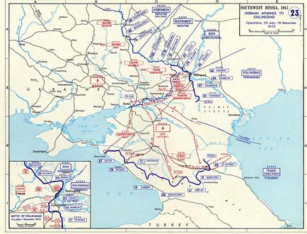 Az ellentámadás Sztálingrádnál, november 19, 1942 tények, események, fotók, blog George pin