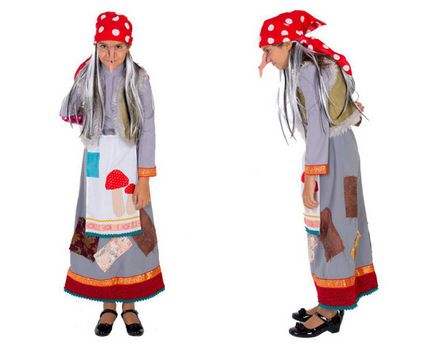 Suit Baba Jaga az új évben a lányok és a felnőttek saját kezűleg (fotó) (Baba Yaga) Suit Baba Jaga az új évben a lányok és a felnőttek saját kezűleg (fotó)