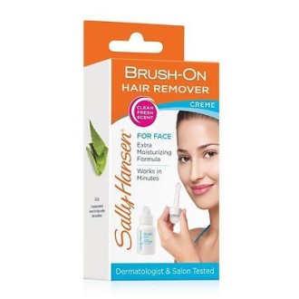 Face crema de depilare, zona de bikini