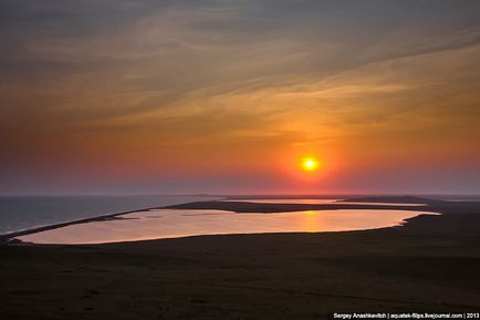 Crimeea se uimește sau cel mai sărat lac din Crimeea, știri de fotografie