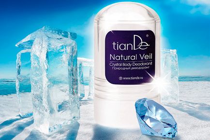 Кришталевий дезодорант natural veil - компанія tiande