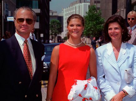 Crown Princess Victoria Queen of Hearts din Suedia, marie claire