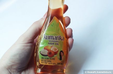 Kumarika nourishing king coconut - rice split end control hair oil відгуки