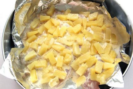Куряче філе з ананасами - перше сімейне екзотичну страву, рецепт з фото, всі страви