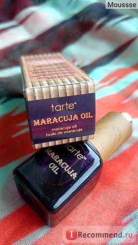 Масло для особи tarte maracuja oil - «таке чи унікальне це масло маракуйи що ховається в