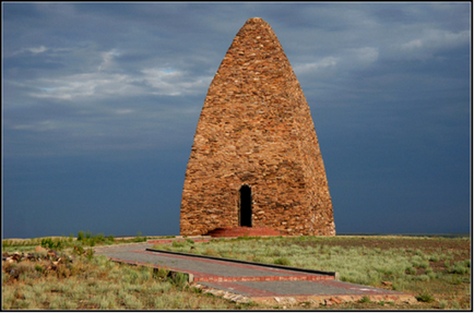 Capra mausoleu corseș și bayan sulu - istoria Kazahstanului de Est - regiunea Kazahstanului de Est