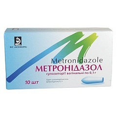 Метронідазол, свічки ціна, інструкція із застосування, відгуки