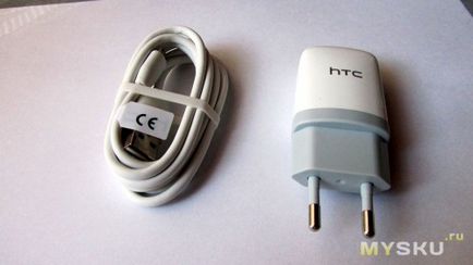 Міні-огляд оригінальної () usb-зарядки htc