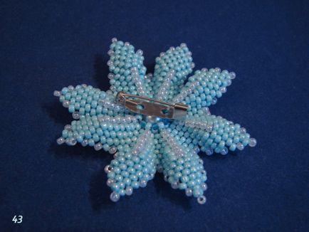 Mk broșă platycodon grandiflorus, sau o clopot largă - clasă de master (beadwork) - 23 33 -