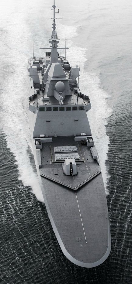 Багатоцільовий фрегат класу fremm, армійський вісник