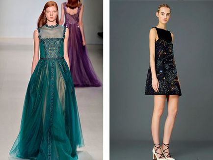 Modă rochii de a-siluetă fotografie selecție de combinații de moda