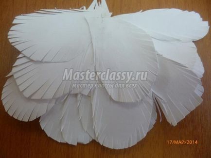 Seahorse în tehnica origami modulară și plastic-hârtie